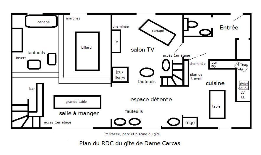 Domaine D'Herminis - Gite De Dame Carcas Carcassonne Esterno foto